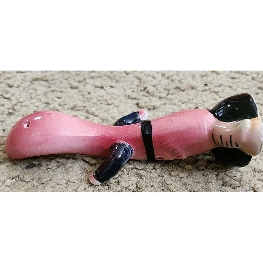 VTG Mid Century Anthropomorphic Race Running  Fork & Spoon‎ Salt& Pepper Shakers